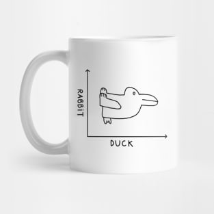 The rabbit–duck illusion Mug